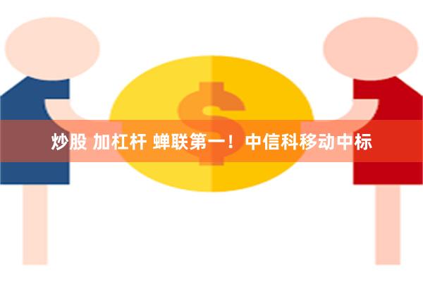 炒股 加杠杆 蝉联第一！中信科移动中标