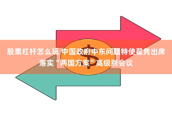 股票杠杆怎么玩 中国政府中东问题特使翟隽出席落实“两国方案”高级别会议